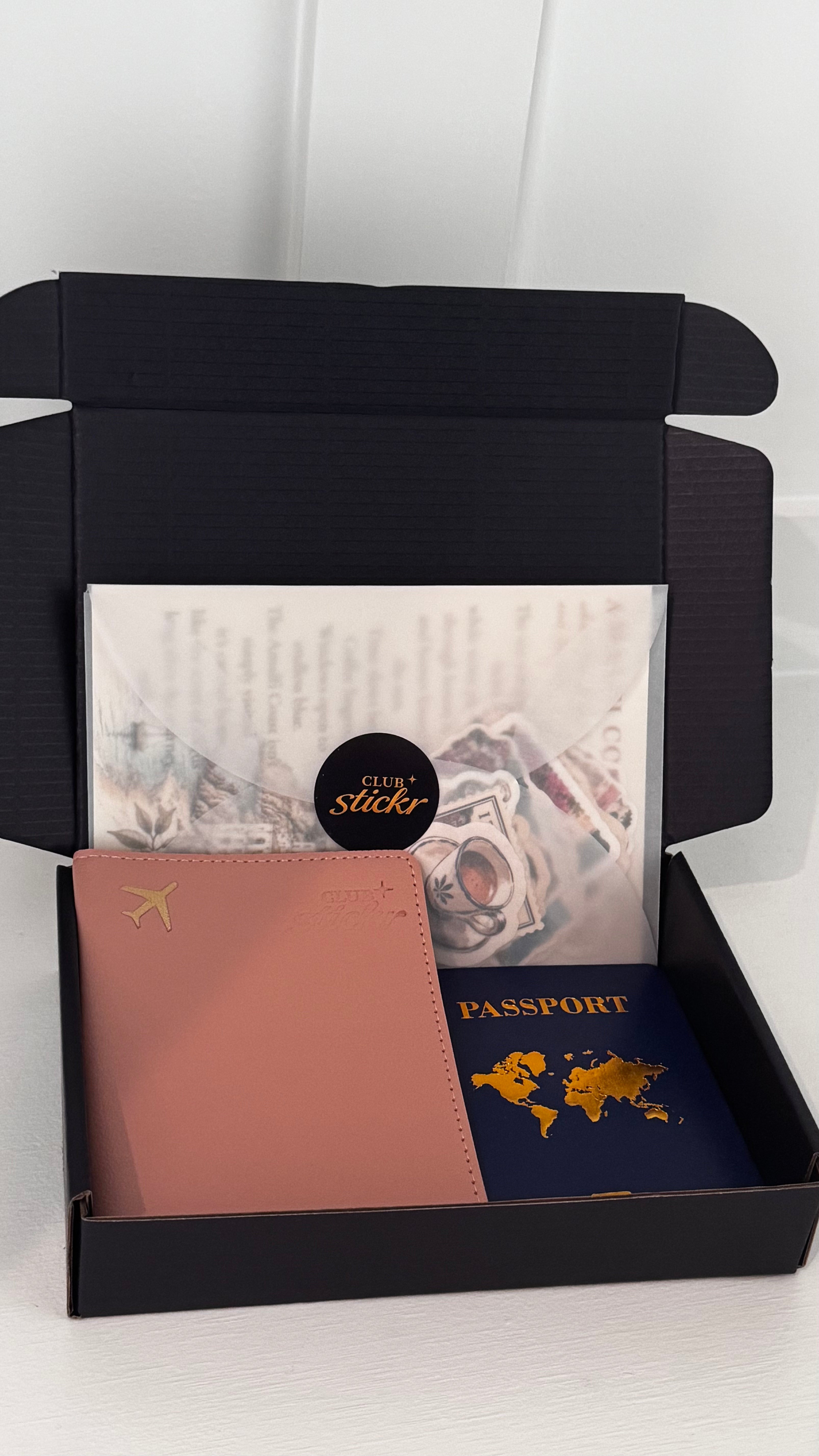 Club Stickr Passport Box