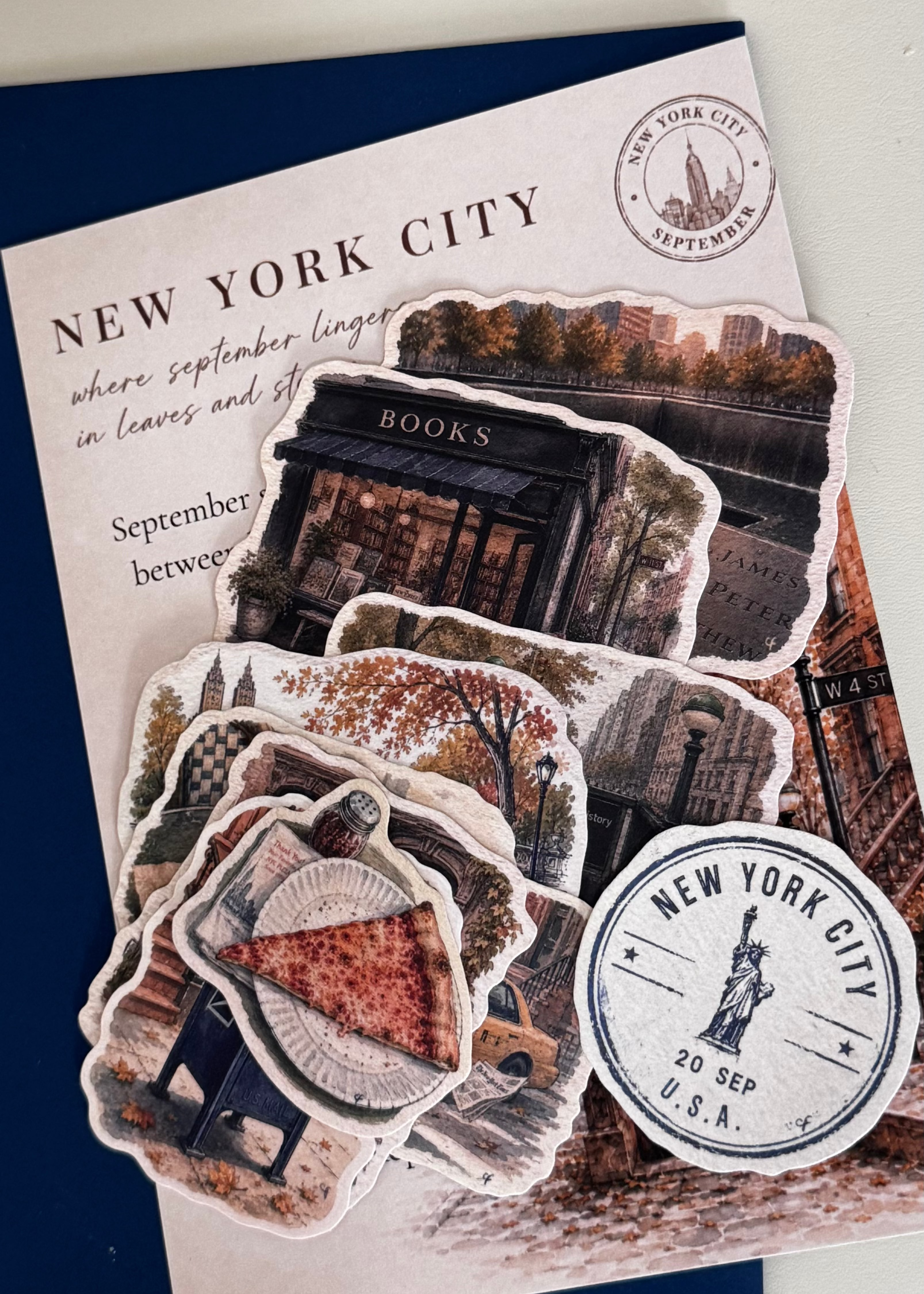 Club Stickr New York City September collection